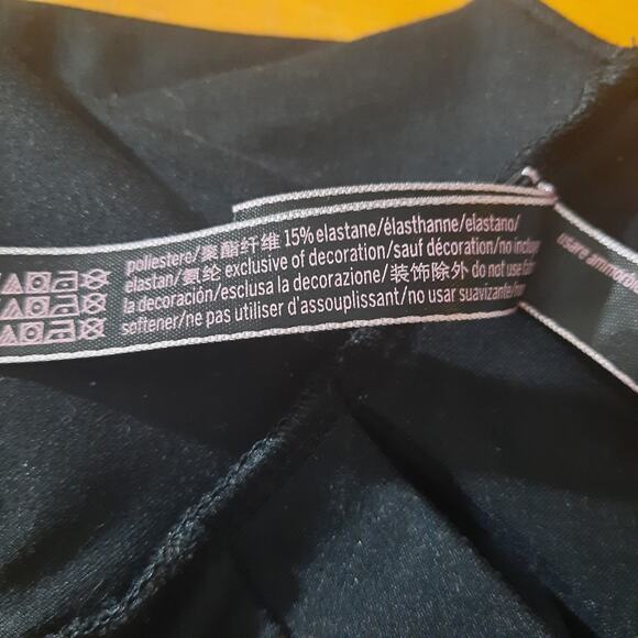 Victoria's Secret Softest Bra Ever Womens Black Minimum Support Sports Bra Large - Picture 5 of 6